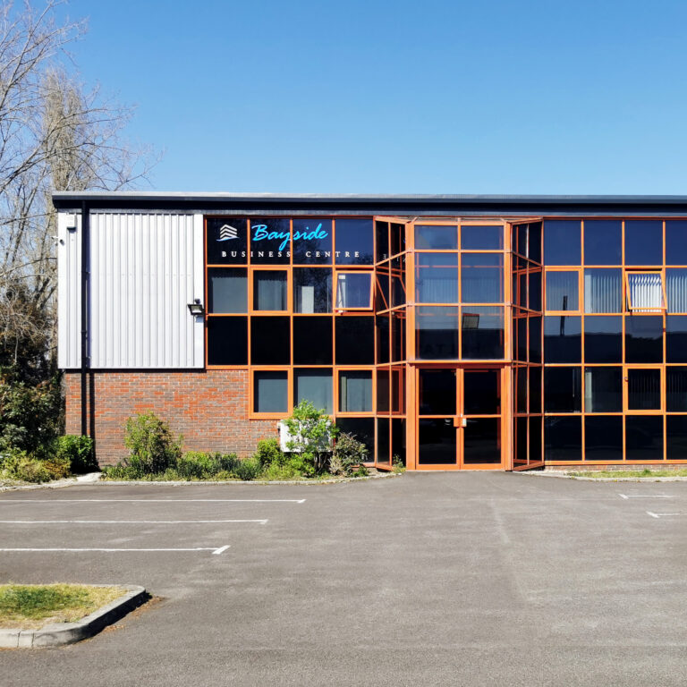 Exterior frontage of Bayside Business Centre